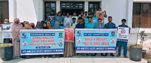 Awareness walk on International Day against Drug Abuse and Illicit Trafficking